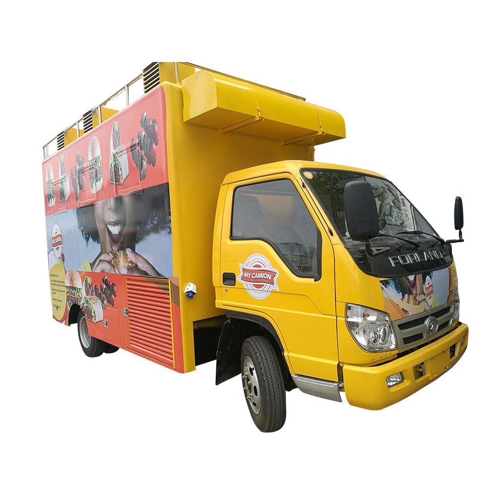 Camion di cibo a 6 ruote