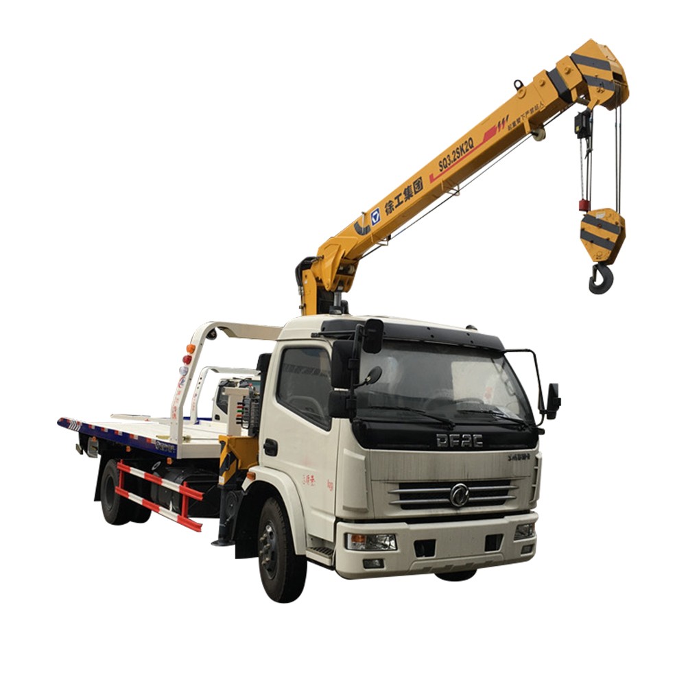 Dongfeng Camion Di Recupero Da 6 Tonnellate Con Gru