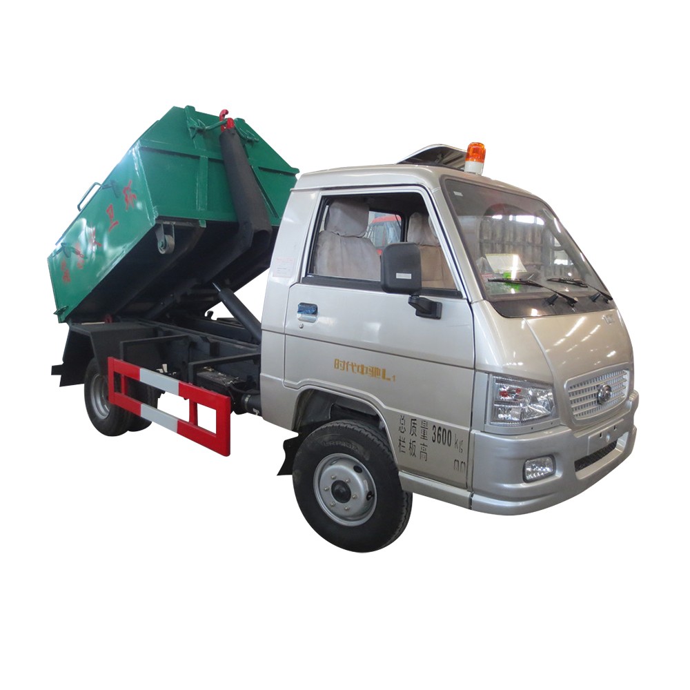 Camion della spazzatura con braccio a gancio Forland 3 Cbm