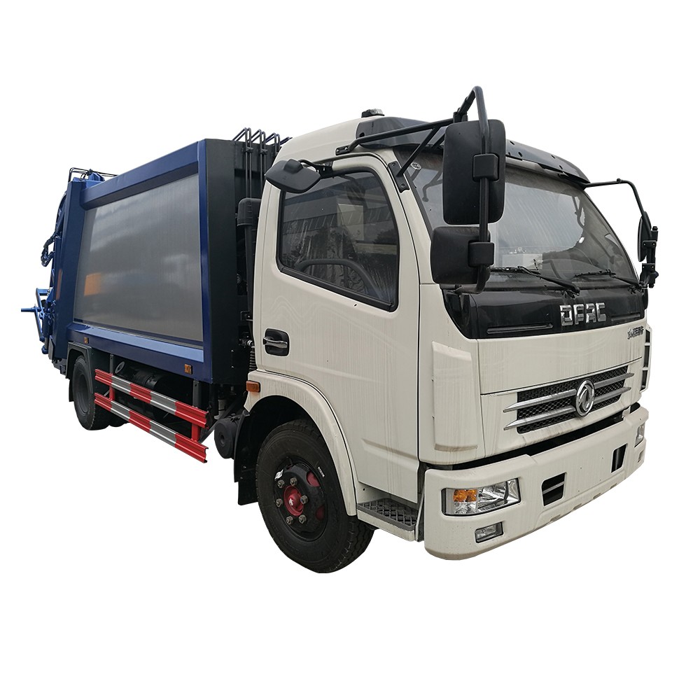 Camion compattatore di rifiuti con caricatore posteriore Dongfeng 8 M3