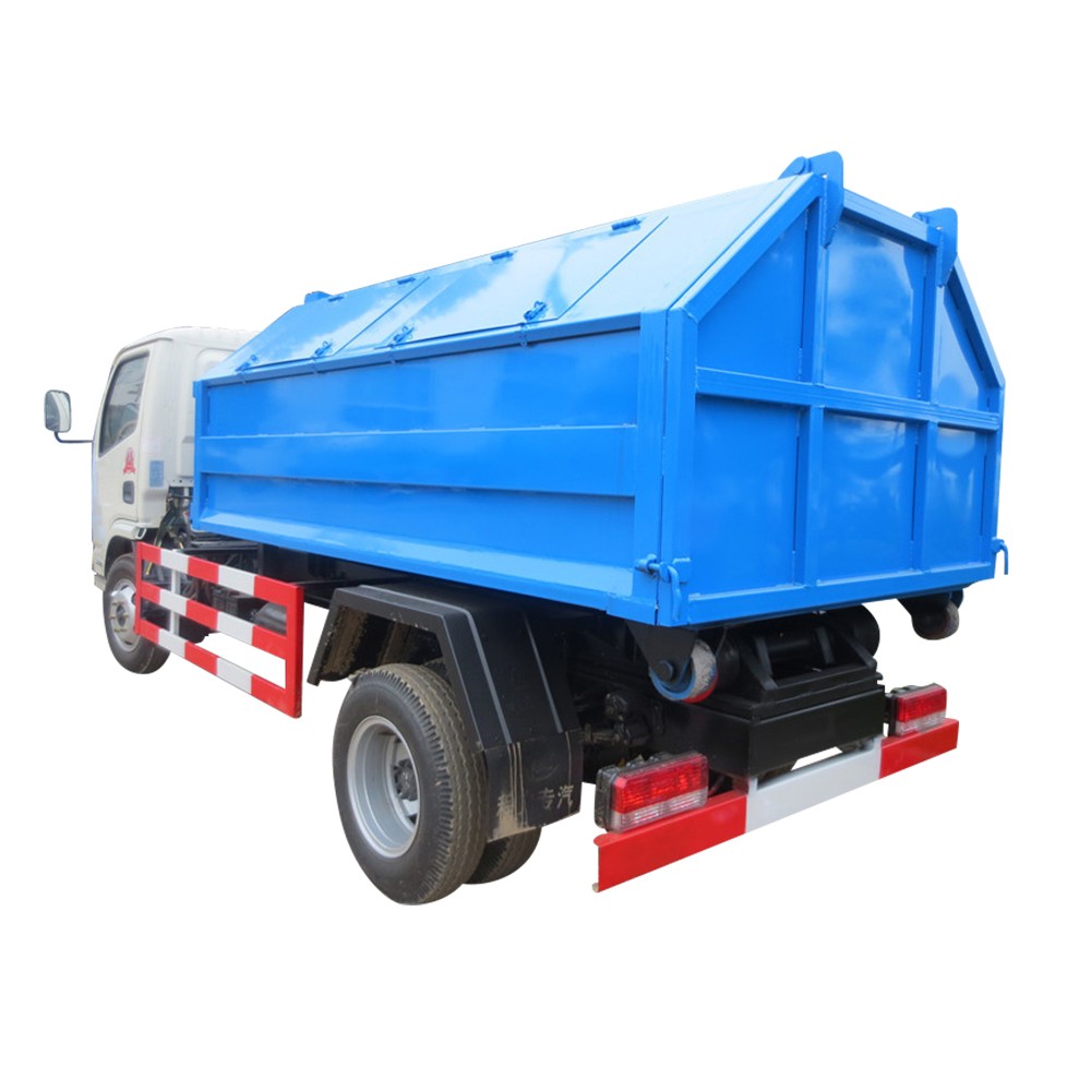 Dongfeng 3 Ton Bin Lifter camion della spazzatura
