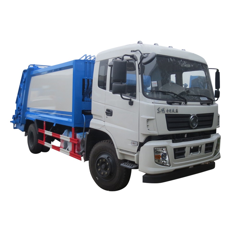 Camion compattatore di rifiuti a 6 ruote da 12 Cbm