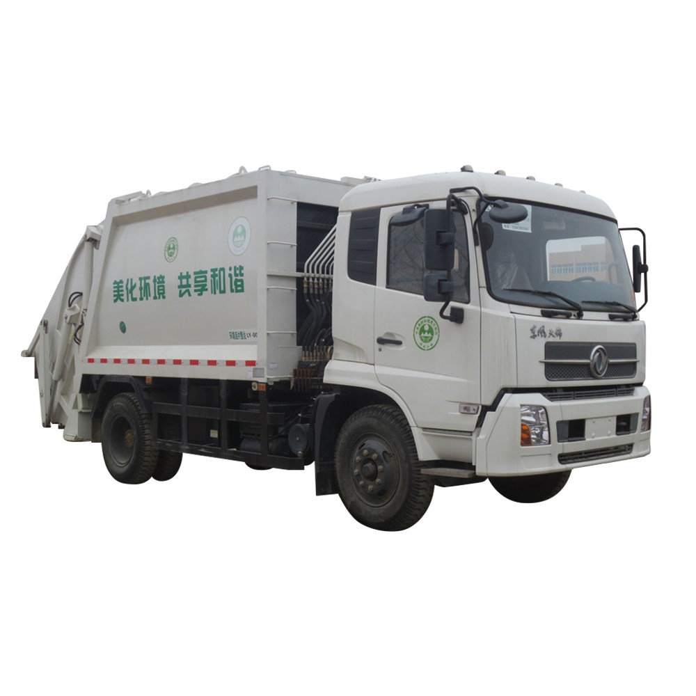 Camion della spazzatura del compattatore di Dongfeng 10 Cbm