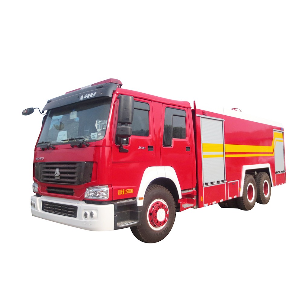 Camion dei pompieri Howo da 10 Cbm